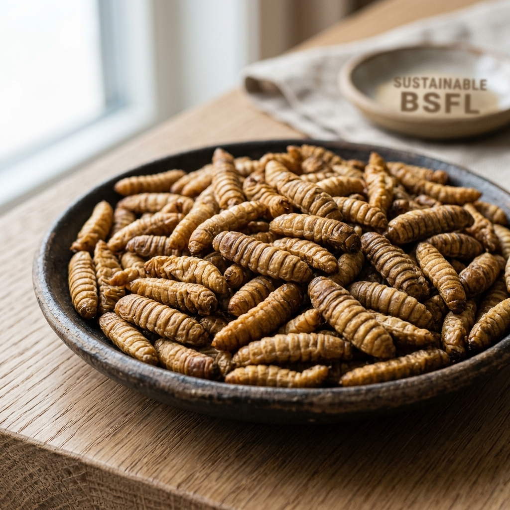 Whole Dried BSFL